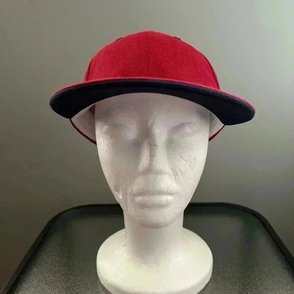 Lacoste Red Cap Hat Men’s Sz M - Picture 2 of 9
